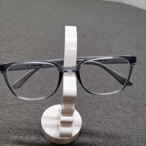 Calvin Klein CK20534 020 Gray Eyeglass Frames | Italy Rectangular Designer Specs